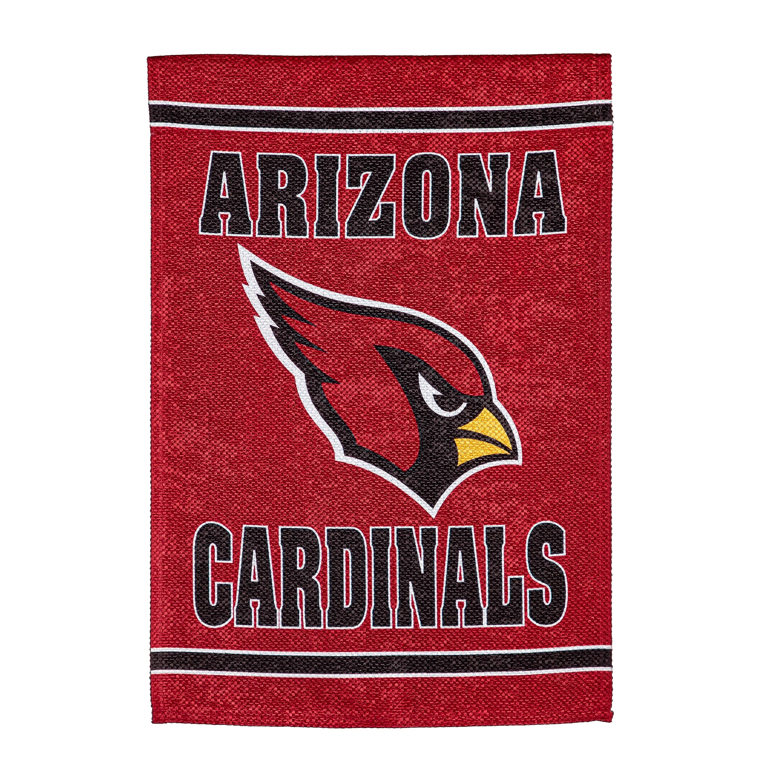 Embossed Suede Flag, GDN Size, Arizona Cardinals - Sports Collectibles, Sports Memorabilia, Sports Fan Shop, Sports Gifts
