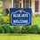 Toronto Blue Jays Coroplast Yard Sign, "Fans Welcome" - Sports Collectibles, Sports Memorabilia, Sports Fan Shop, Sports Gifts
