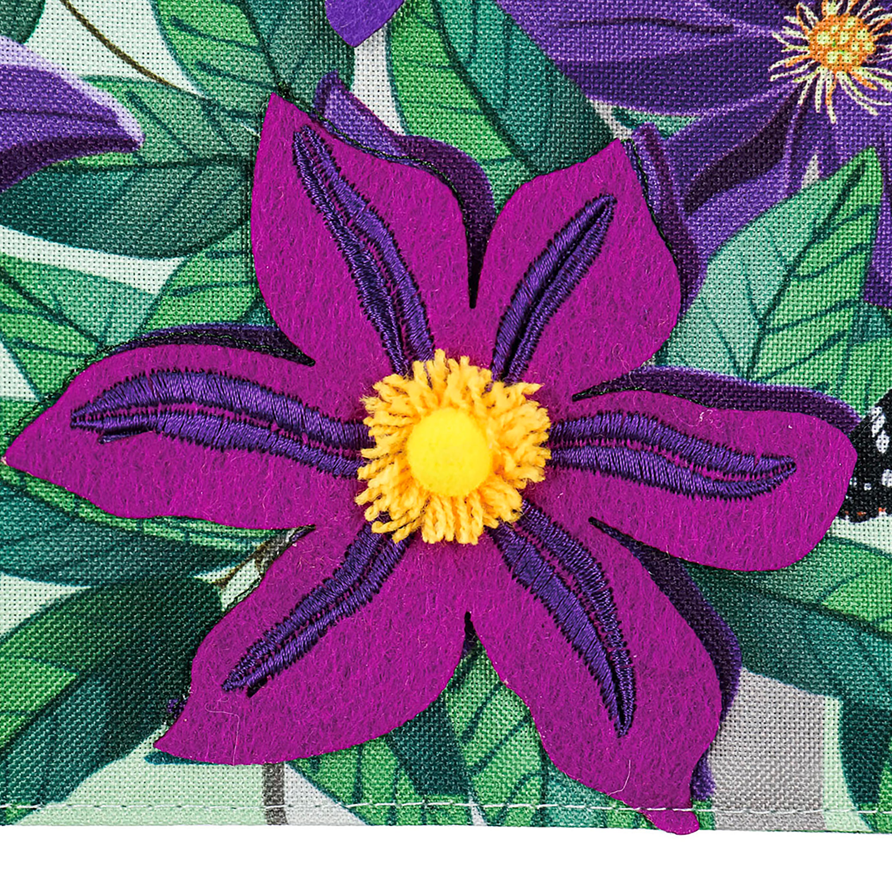 Home Clematis Mailbox Garden Linen Flag - Sports Collectibles, Sports Memorabilia, Sports Fan Shop, Sports Gifts