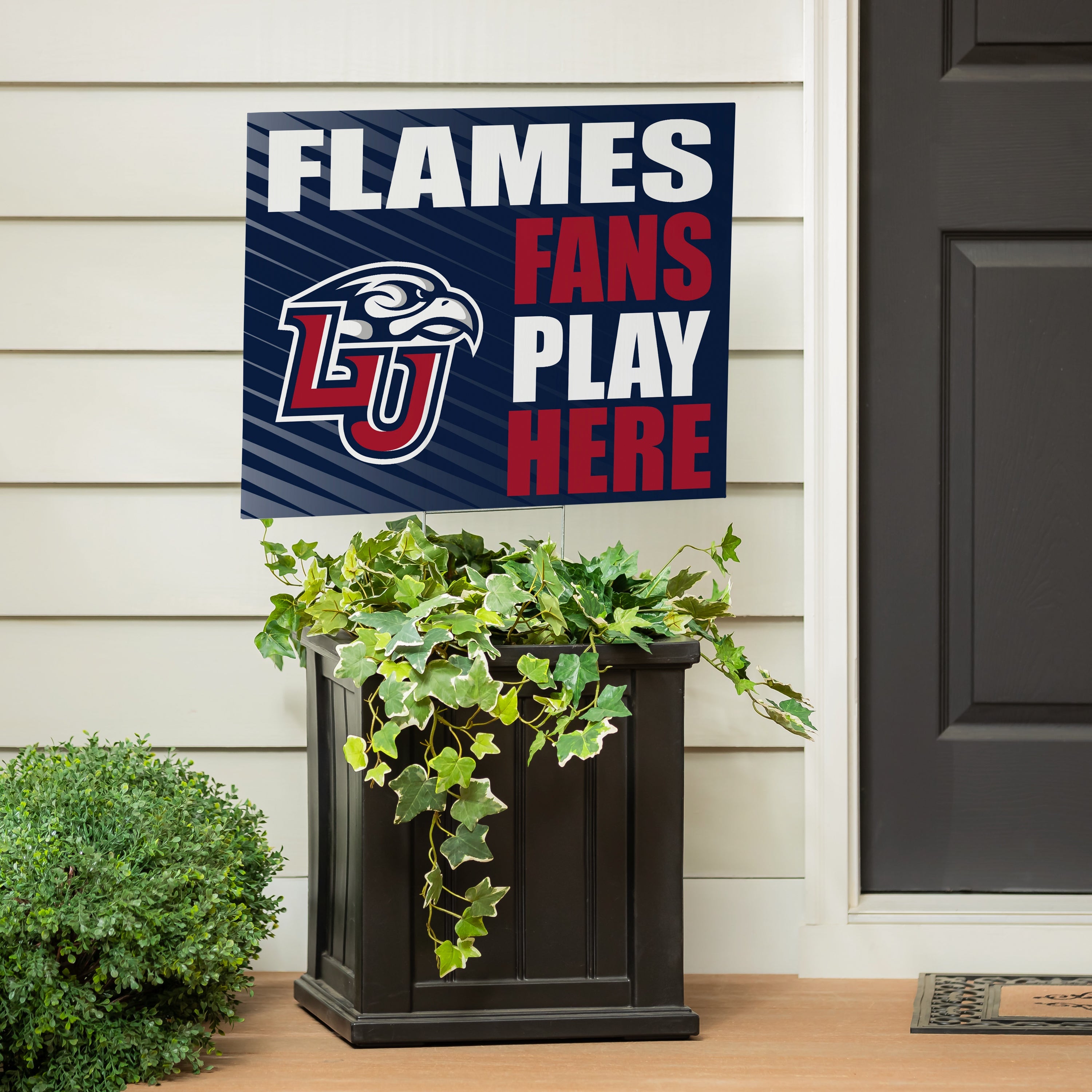 Liberty University Coroplast Yard Sign "Fans Play Here" - Sports Collectibles, Sports Memorabilia, Sports Fan Shop, Sports Gifts