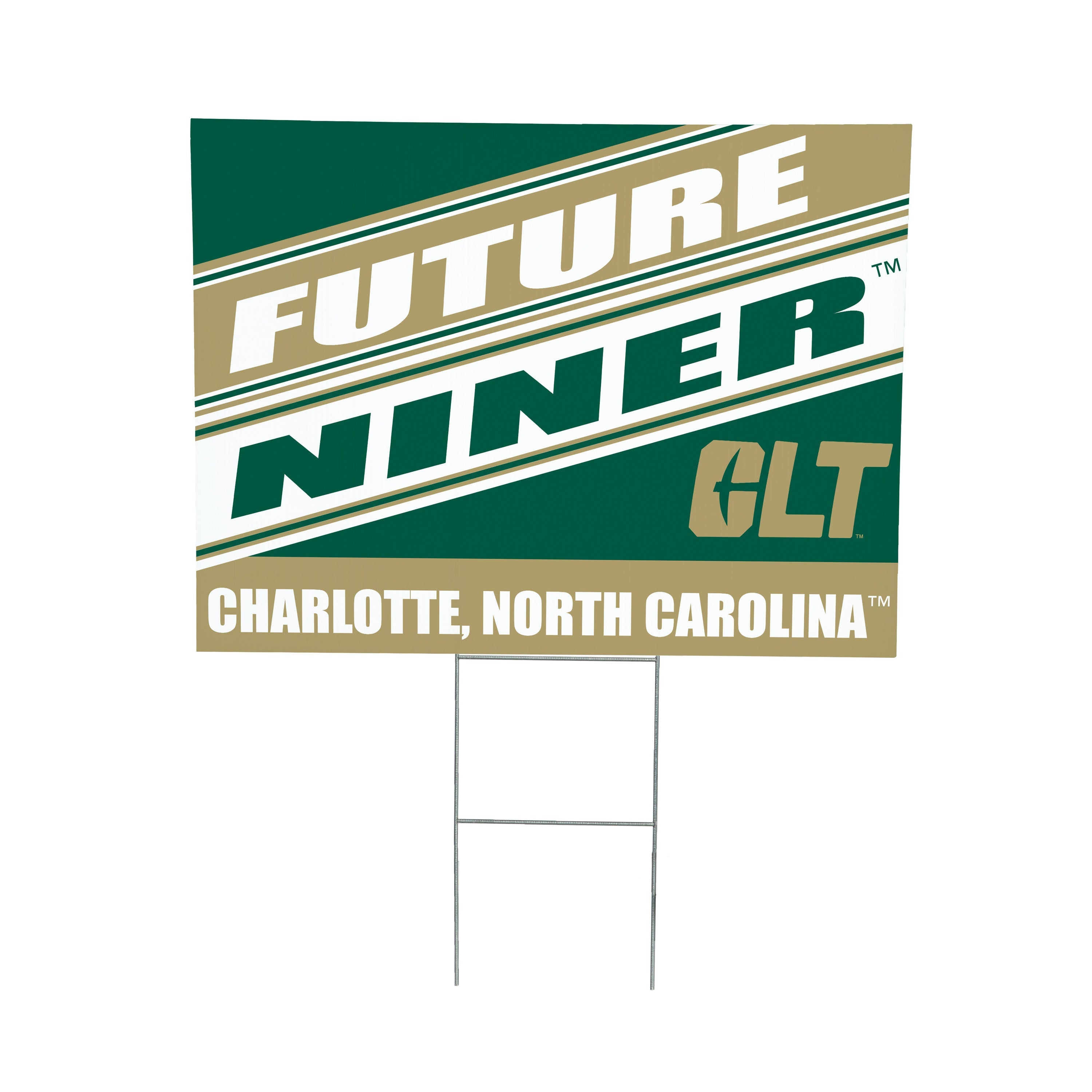 University of North Carolina/Charlotte Coroplast Yard Sign, Future Student