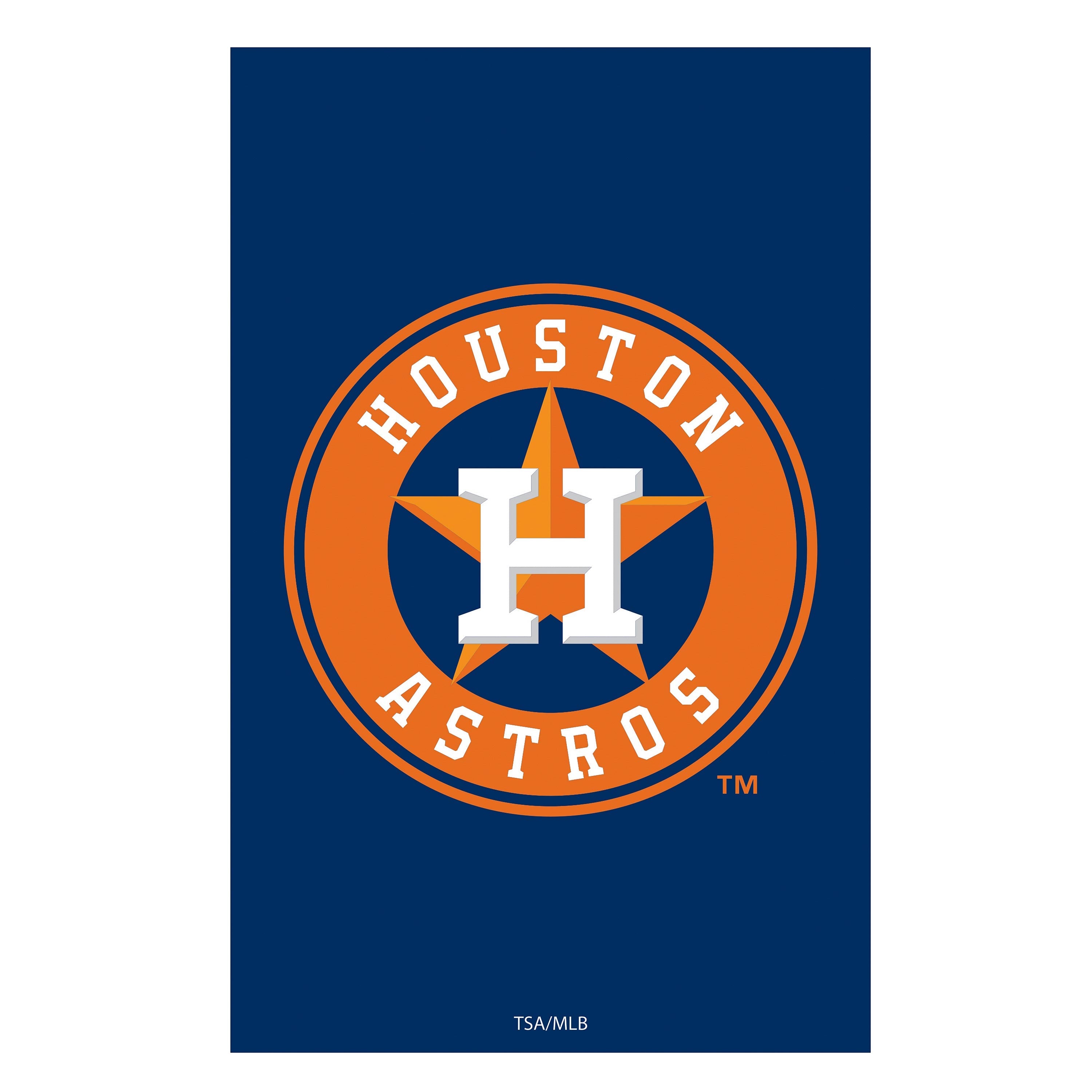 Houston Astros Applique Flag, Reg - Sports Collectibles, Sports Memorabilia, Sports Fan Shop, Sports Gifts