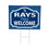 Tampa Bay Rays Coroplast Yard Sign, "Fans Welcome" - Sports Collectibles, Sports Memorabilia, Sports Fan Shop, Sports Gifts