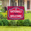 Washington Nationals Coroplast Yard Sign, "Fans Welcome" - Sports Collectibles, Sports Memorabilia, Sports Fan Shop, Sports Gifts