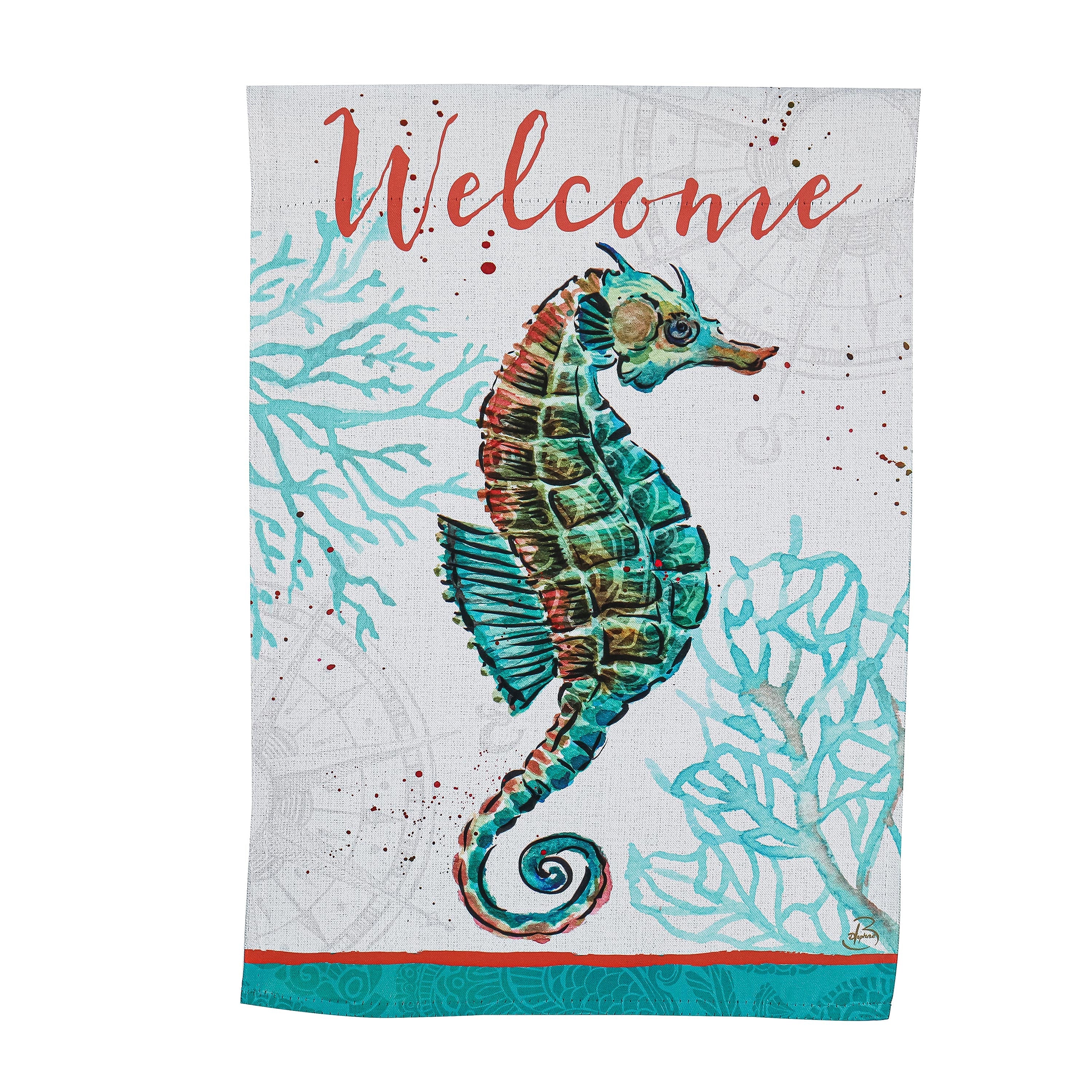 Ocean Finds Garden Suede Flag - Sports Collectibles, Sports Memorabilia, Sports Fan Shop, Sports Gifts