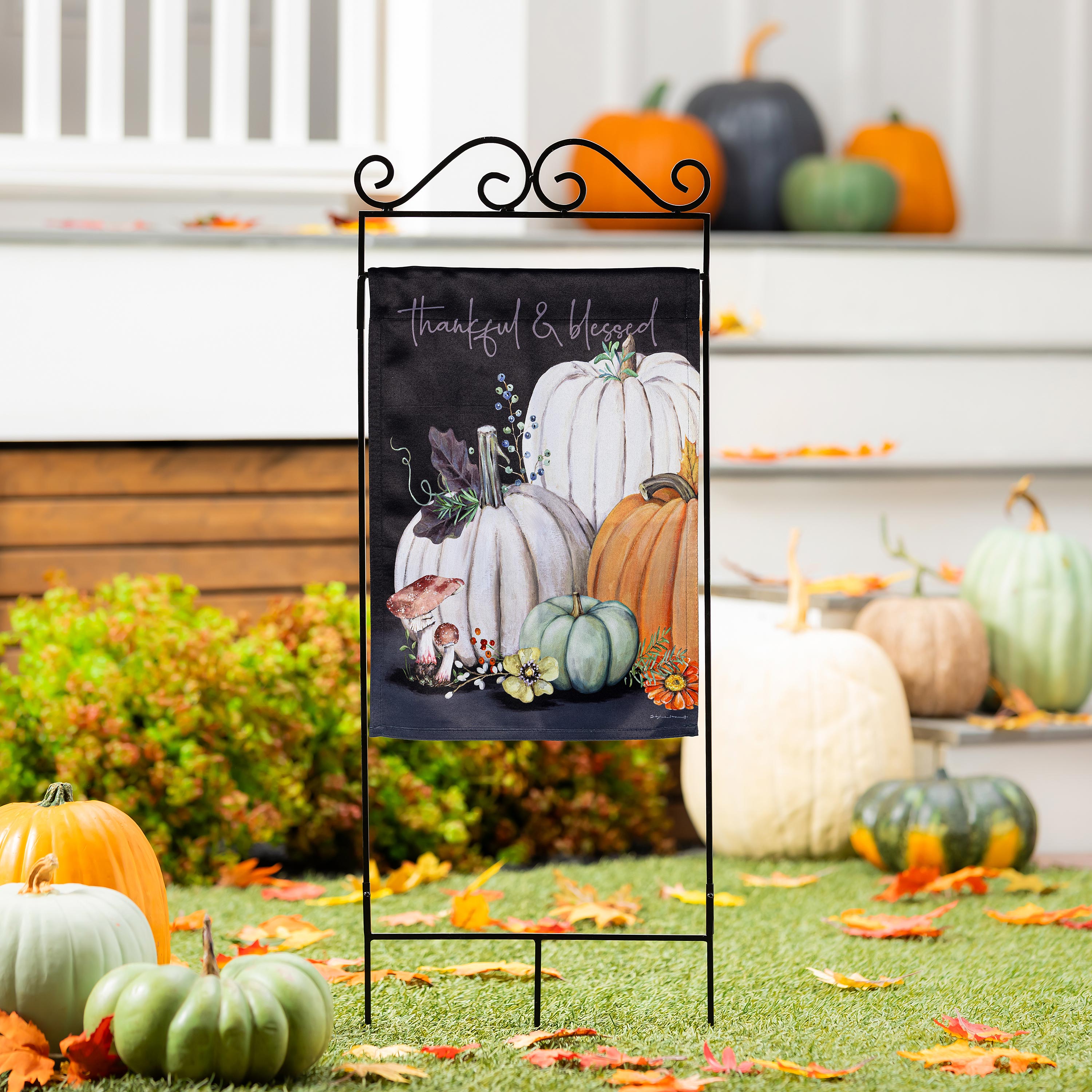Ornate Garden Flag Stand - Sports Collectibles, Sports Memorabilia, Sports Fan Shop, Sports Gifts