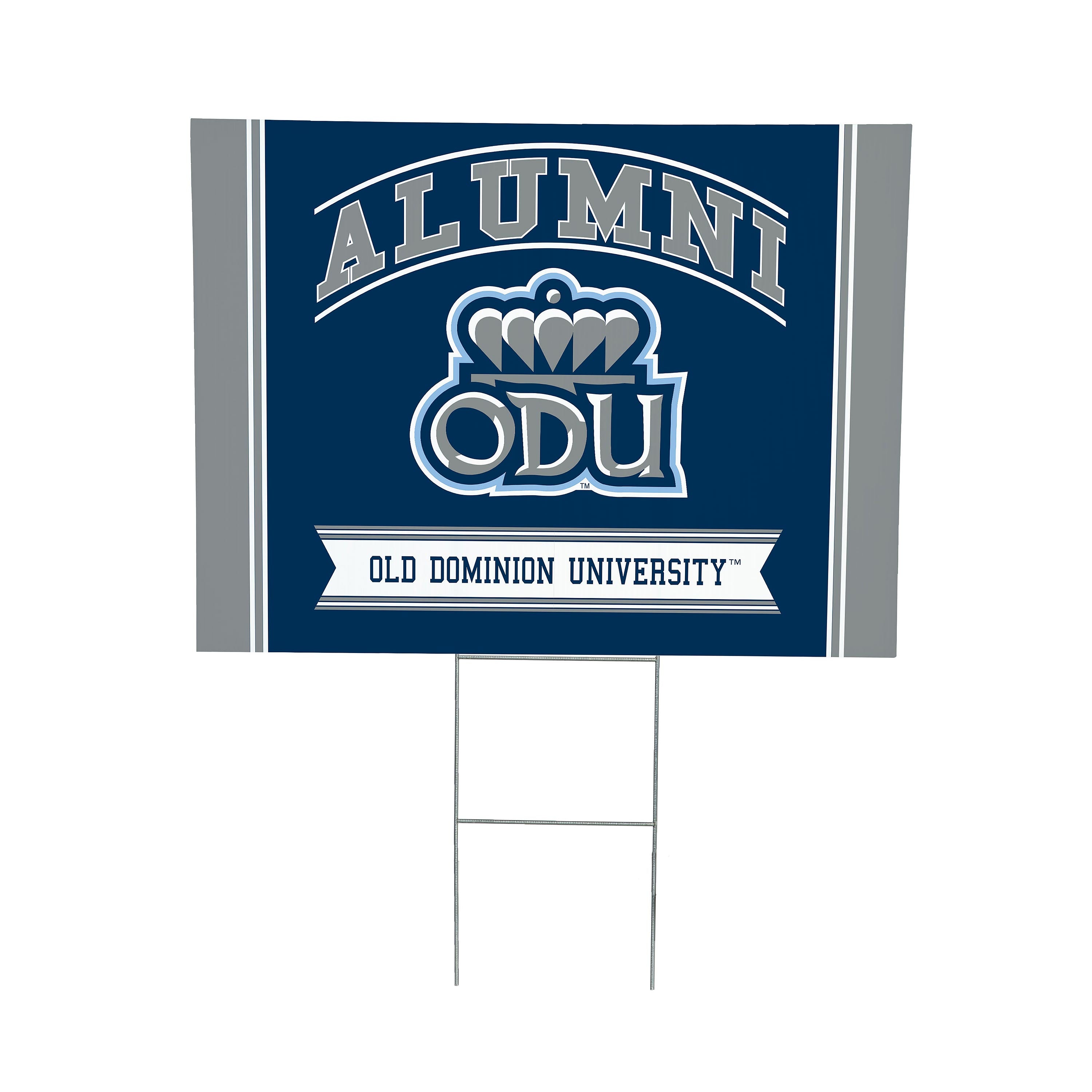 Old Dominion University Coroplast Yard Sign Alumni - Sports Collectibles, Sports Memorabilia, Sports Fan Shop, Sports Gifts
