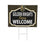 Las Vegas Golden Knights Coroplast Yard Sign, "Fans Welcome"