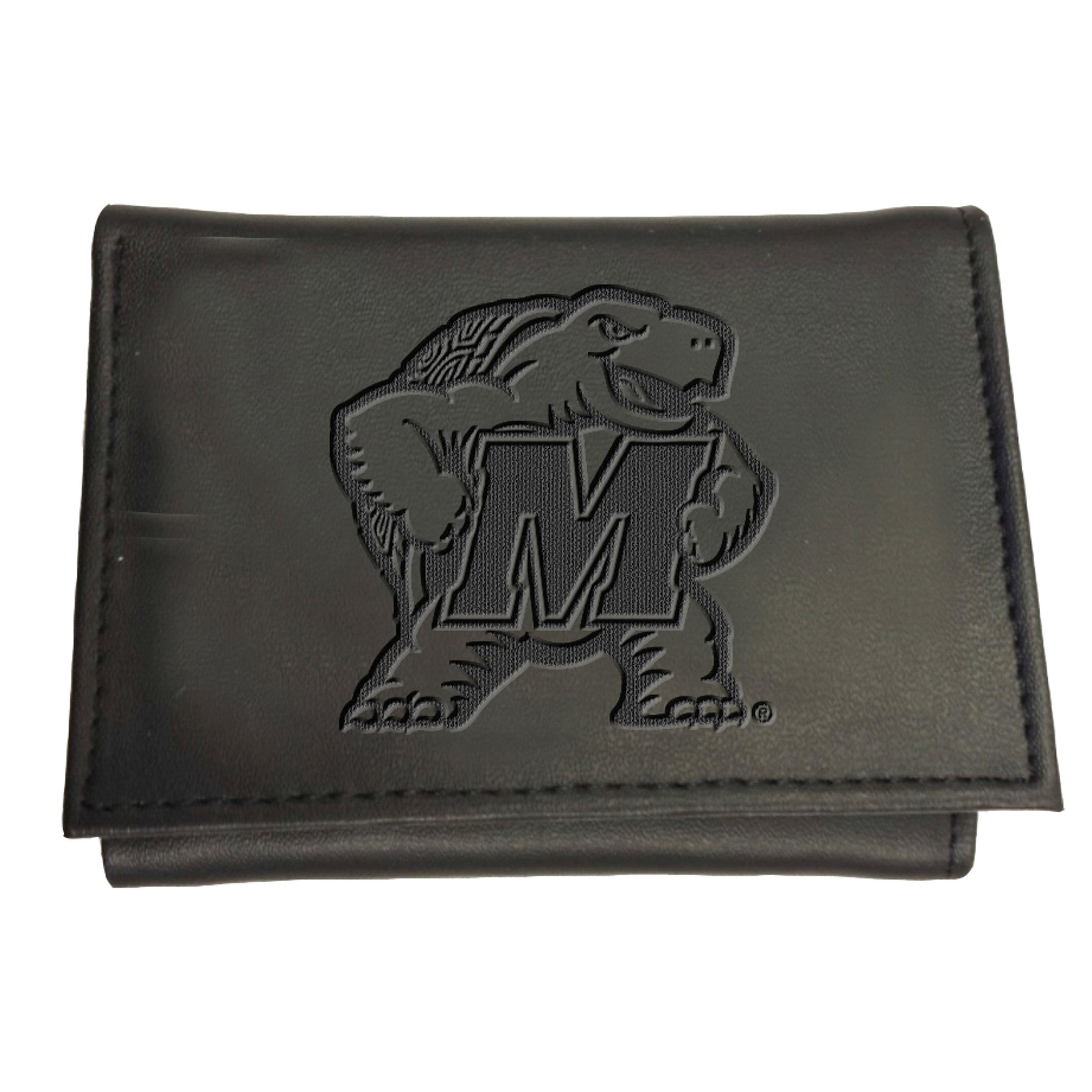 University of Maryland, Tri-Fold Wallet, Black - Sports Gifts, Sports Memorabilia, Sports Collectibles, Fan Shop