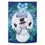 Winter Snowman Suede Garden Flag - Sports Collectibles, Sports Memorabilia, Sports Fan Shop, Sports Gifts