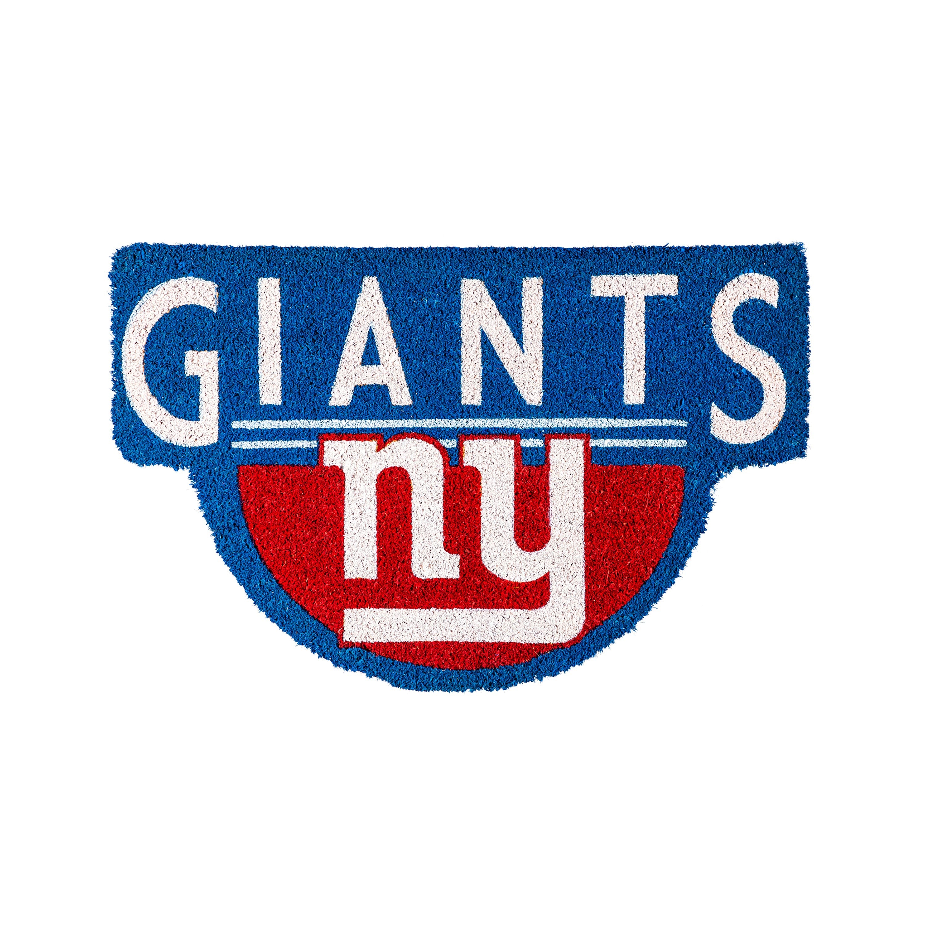 NFL Shaped Coir Door Mat, Giants - Sports Gifts, Sports Memorabilia, Sports Collectibles, Fan Shop