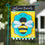 Buzzing Bee Welcome Garden Applique Flag - Sports Collectibles, Sports Memorabilia, Sports Fan Shop, Sports Gifts