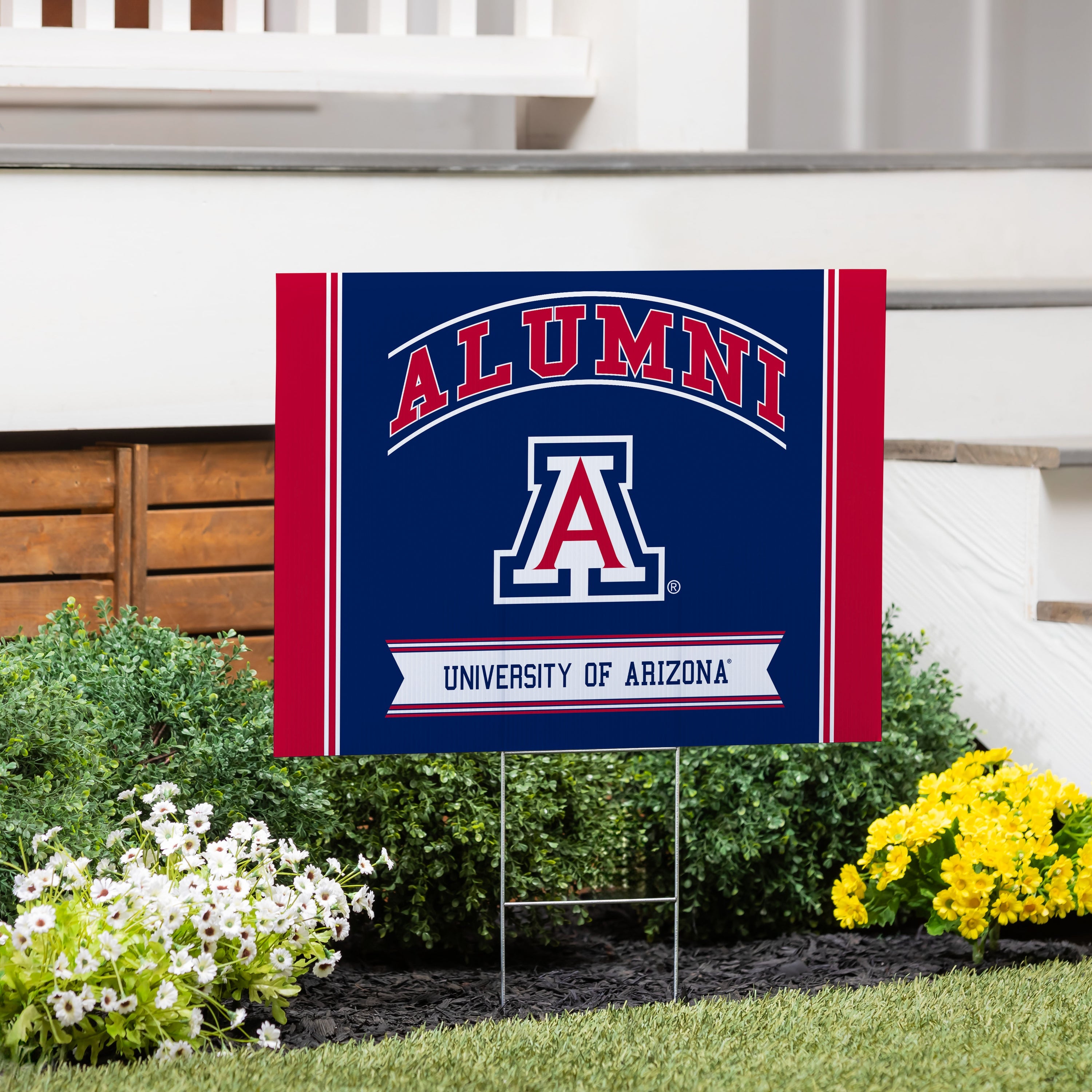 University of Arizona Coroplast Yard Sign Alumni - Sports Collectibles, Sports Memorabilia, Sports Fan Shop, Sports Gifts
