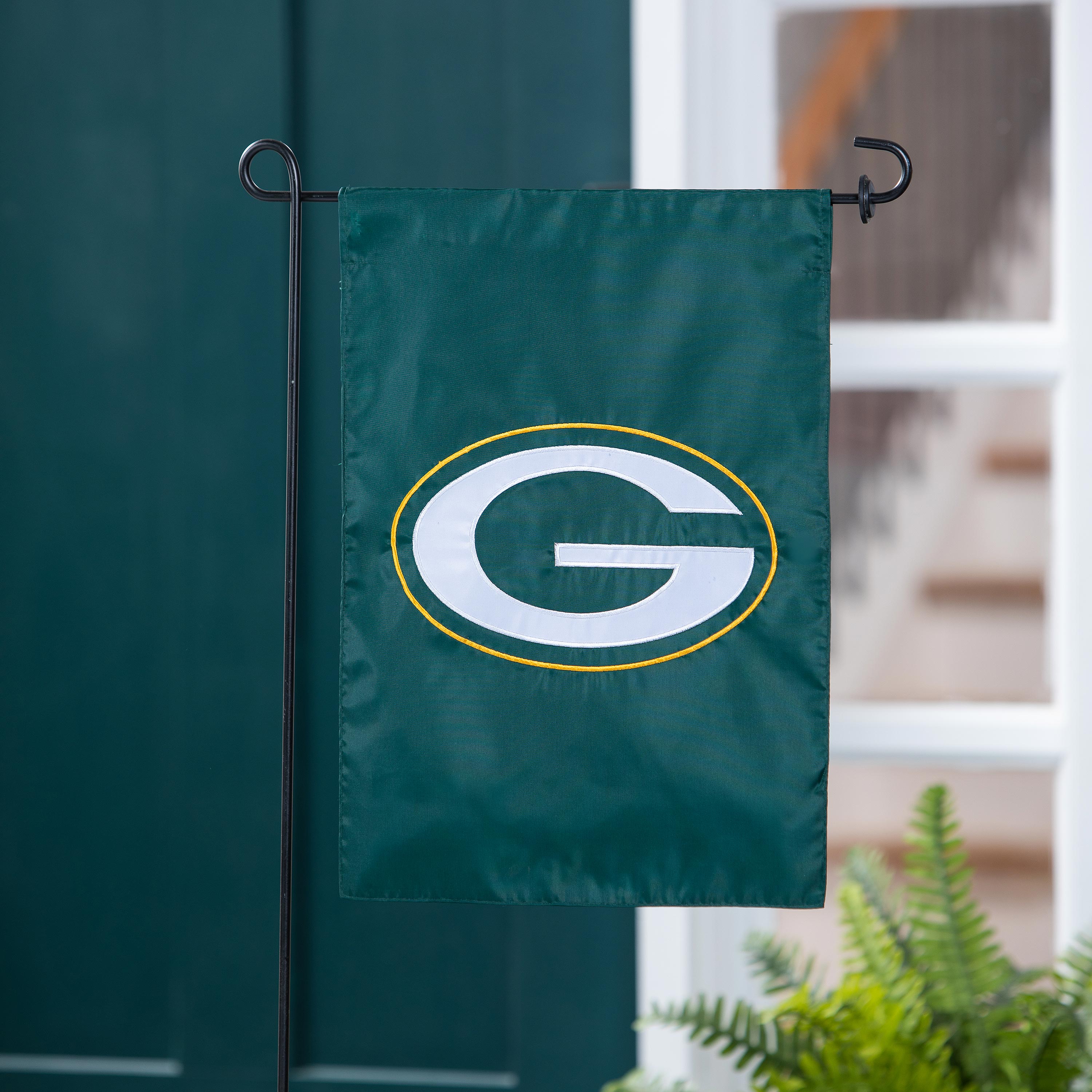 Applique Flag, Gar., Green Bay Packers - Sports Collectibles, Sports Memorabilia, Sports Fan Shop, Sports Gifts