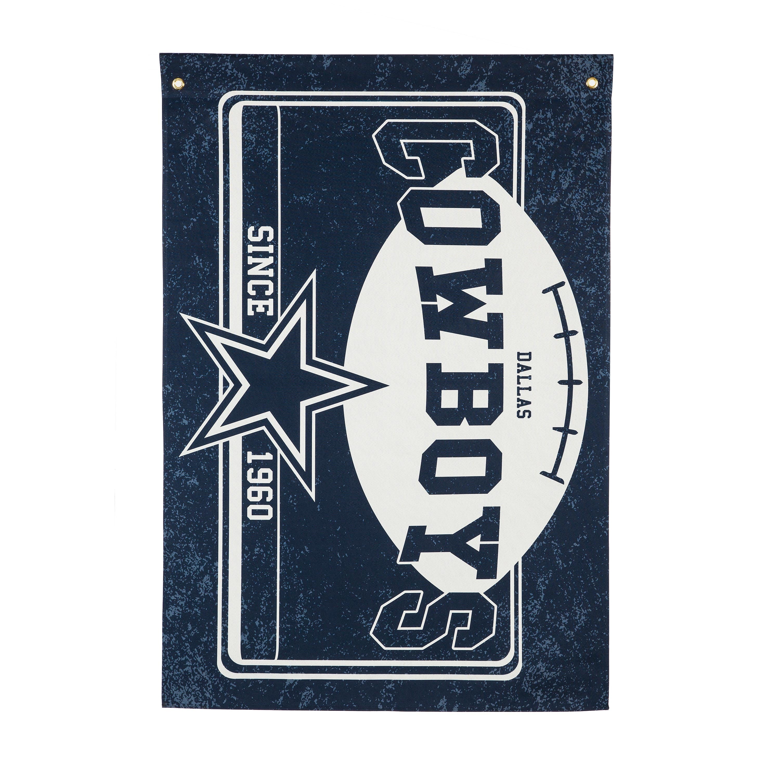 Dallas Cowboys, Linen Estate Flag - Sports Collectibles, Sports Memorabilia, Sports Fan Shop, Sports Gifts