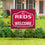 Cincinnati Reds Coroplast Yard Sign, "Fans Welcome" - Sports Collectibles, Sports Memorabilia, Sports Fan Shop, Sports Gifts