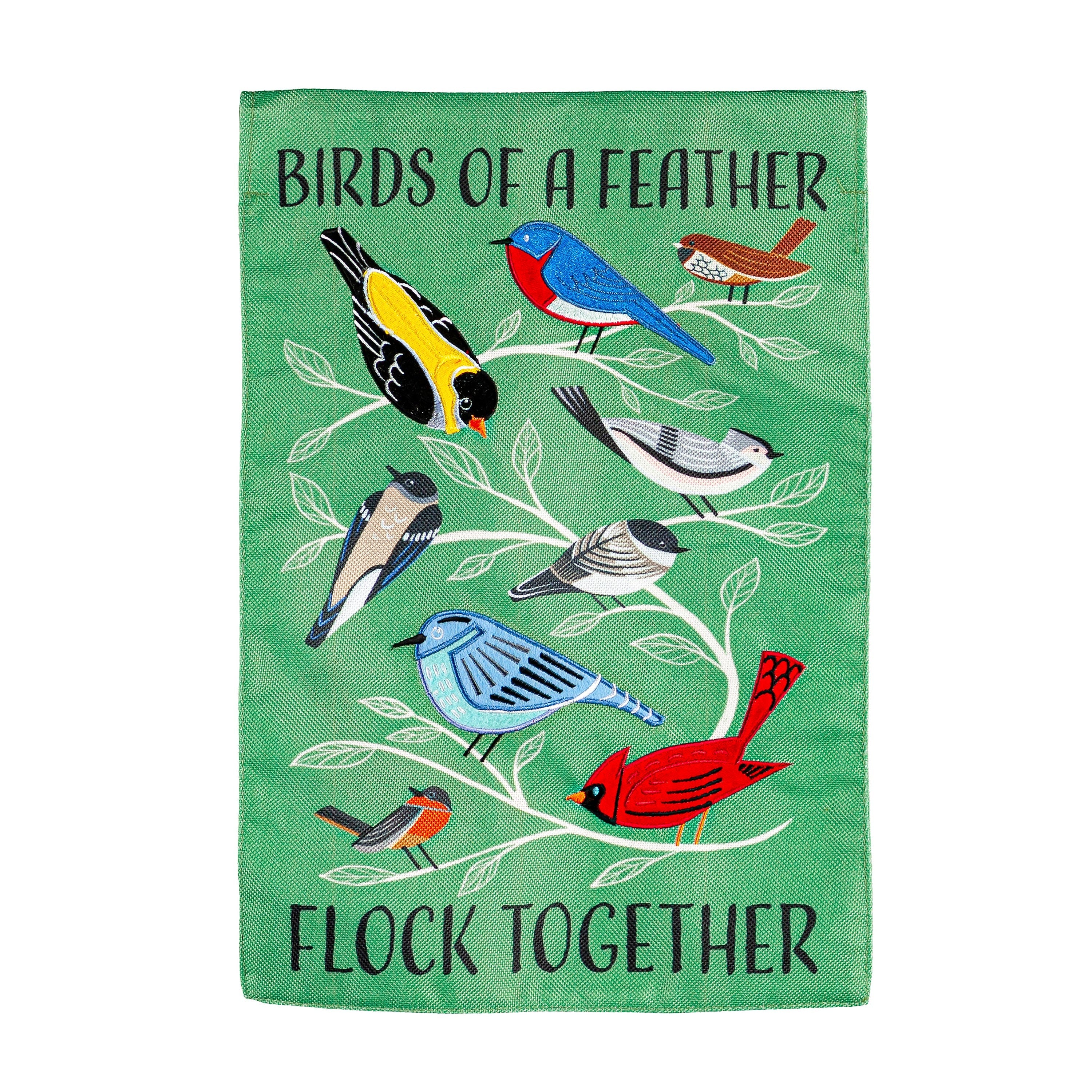 Flock Together Garden Flag - Sports Collectibles, Sports Memorabilia, Sports Fan Shop, Sports Gifts
