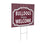 Mississippi State University Coroplast Yard Sign, "Fans Welcome" - Sports Collectibles, Sports Memorabilia, Sports Fan Shop, Sports Gifts