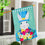 Mister Easter Bunny Applique House Flag - Sports Collectibles, Sports Memorabilia, Sports Fan Shop, Sports Gifts
