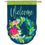 Flower Garden House Burlap Flag - Sports Gifts, Sports Memorabilia, Sports Collectibles, Fan Shop
