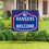 New York Rangers Coroplast Yard Sign, "Fans Welcome" - Sports Collectibles, Sports Memorabilia, Sports Fan Shop, Sports Gifts