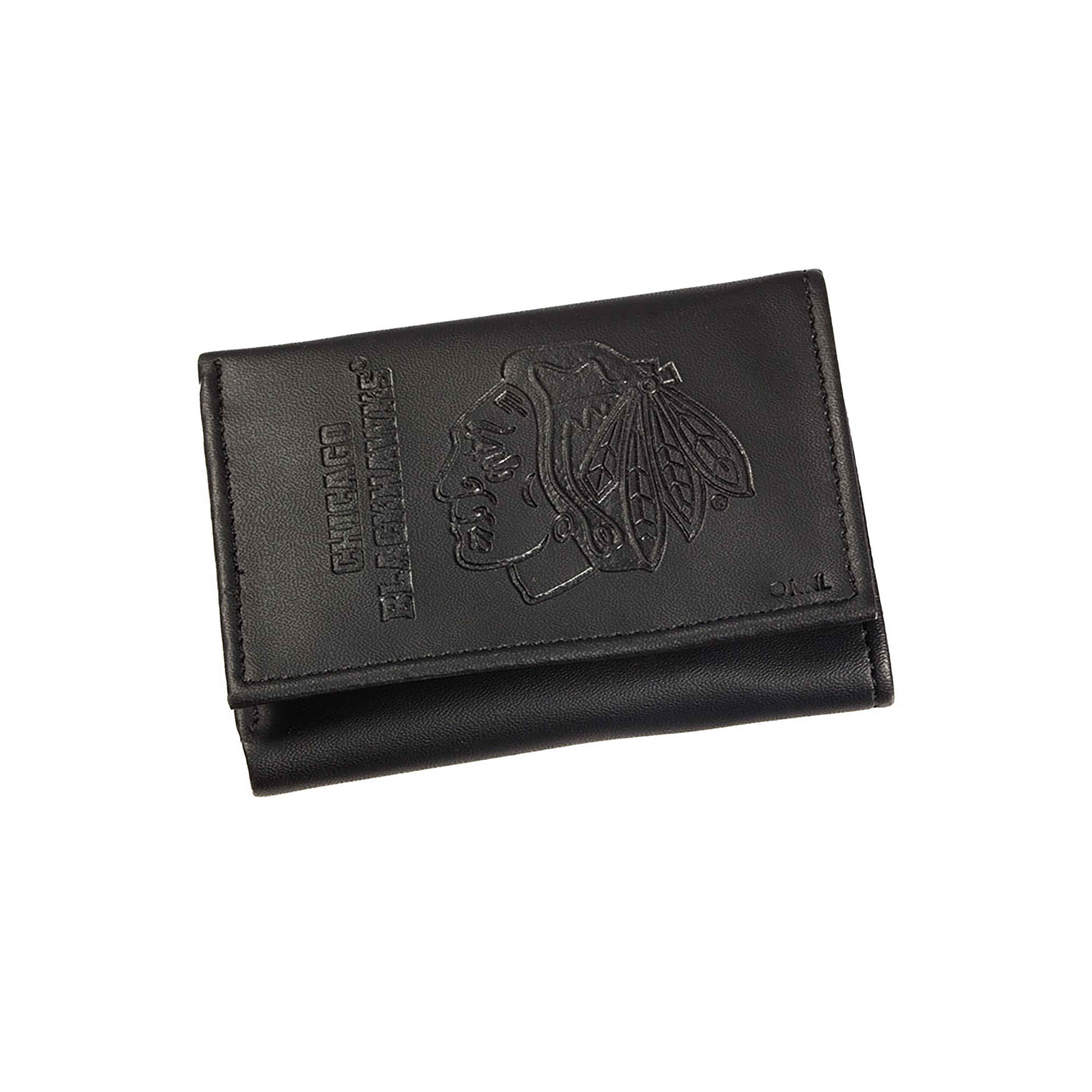Wallet, Tri-Fold, Chicago Blackhawks - Sports Gifts, Sports Memorabilia, Sports Collectibles, Fan Shop