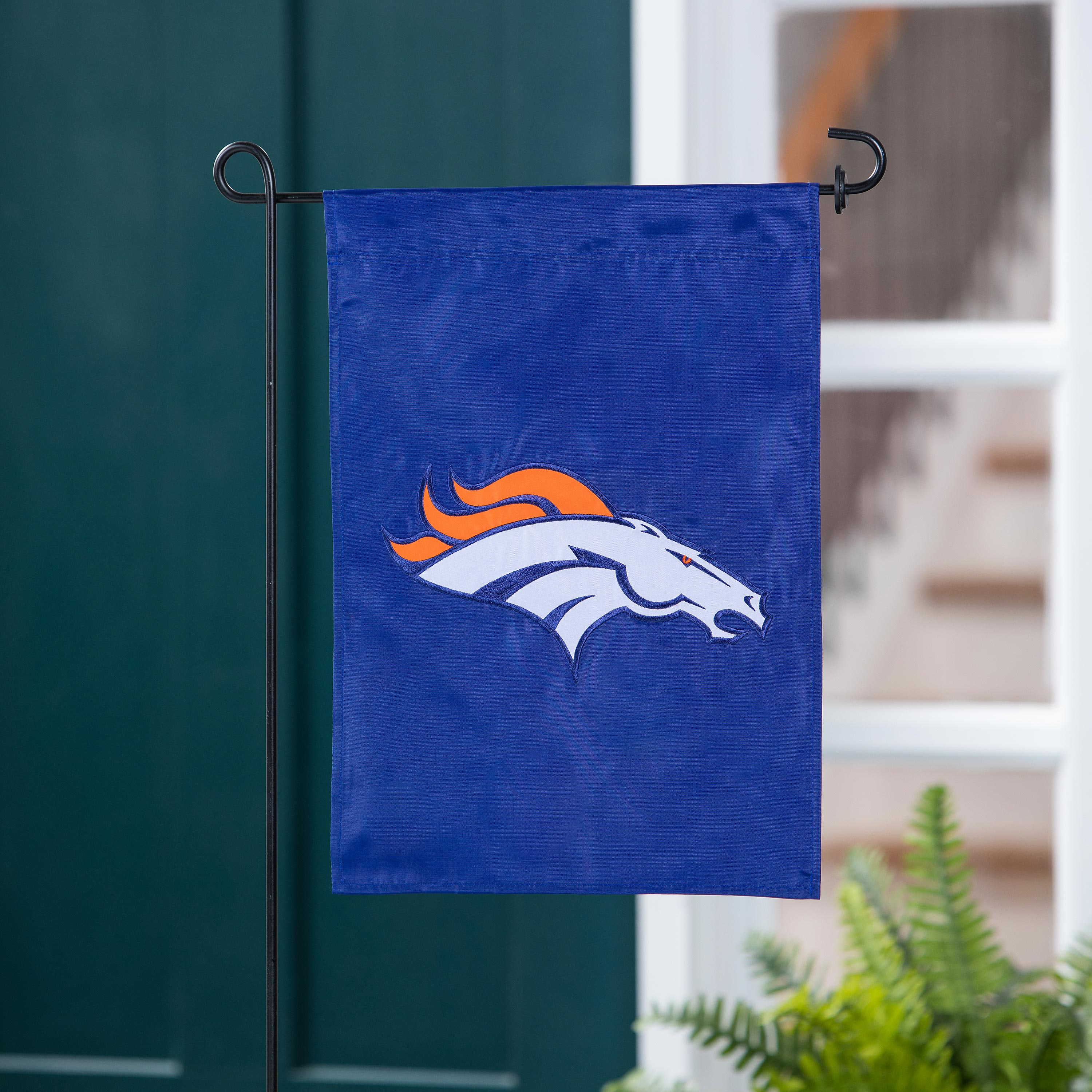 Applique Flag, Gar., Denver Broncos - Sports Collectibles, Sports Memorabilia, Sports Fan Shop, Sports Gifts