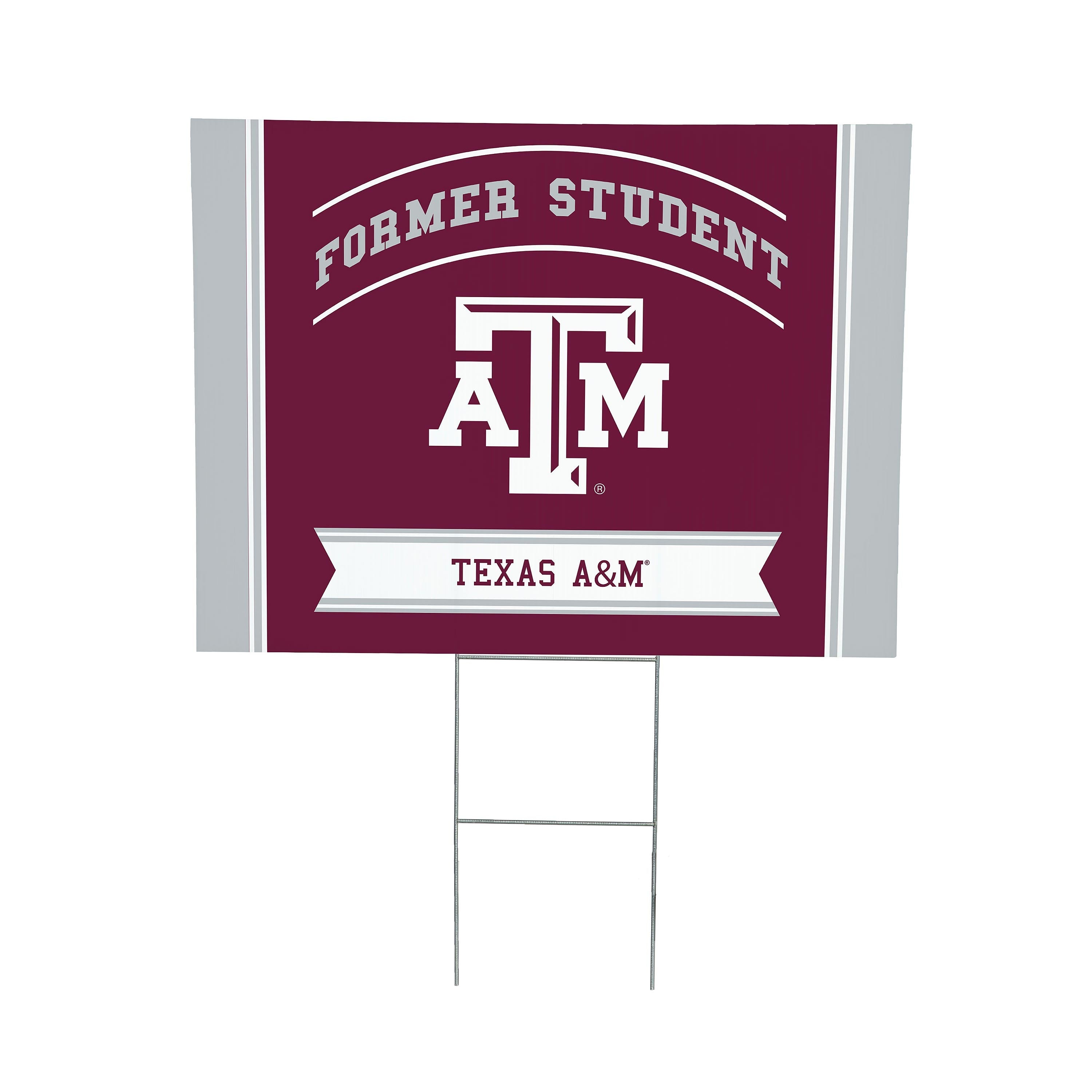 Texas A&M Coroplast Yard Sign Alumni - Sports Collectibles, Sports Memorabilia, Sports Fan Shop, Sports Gifts