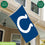Indianapolis Colts Single Sided Flag w/ 2 Grommets, 3'x5' - Sports Gifts, Sports Memorabilia, Sports Collectibles, Fan Shop