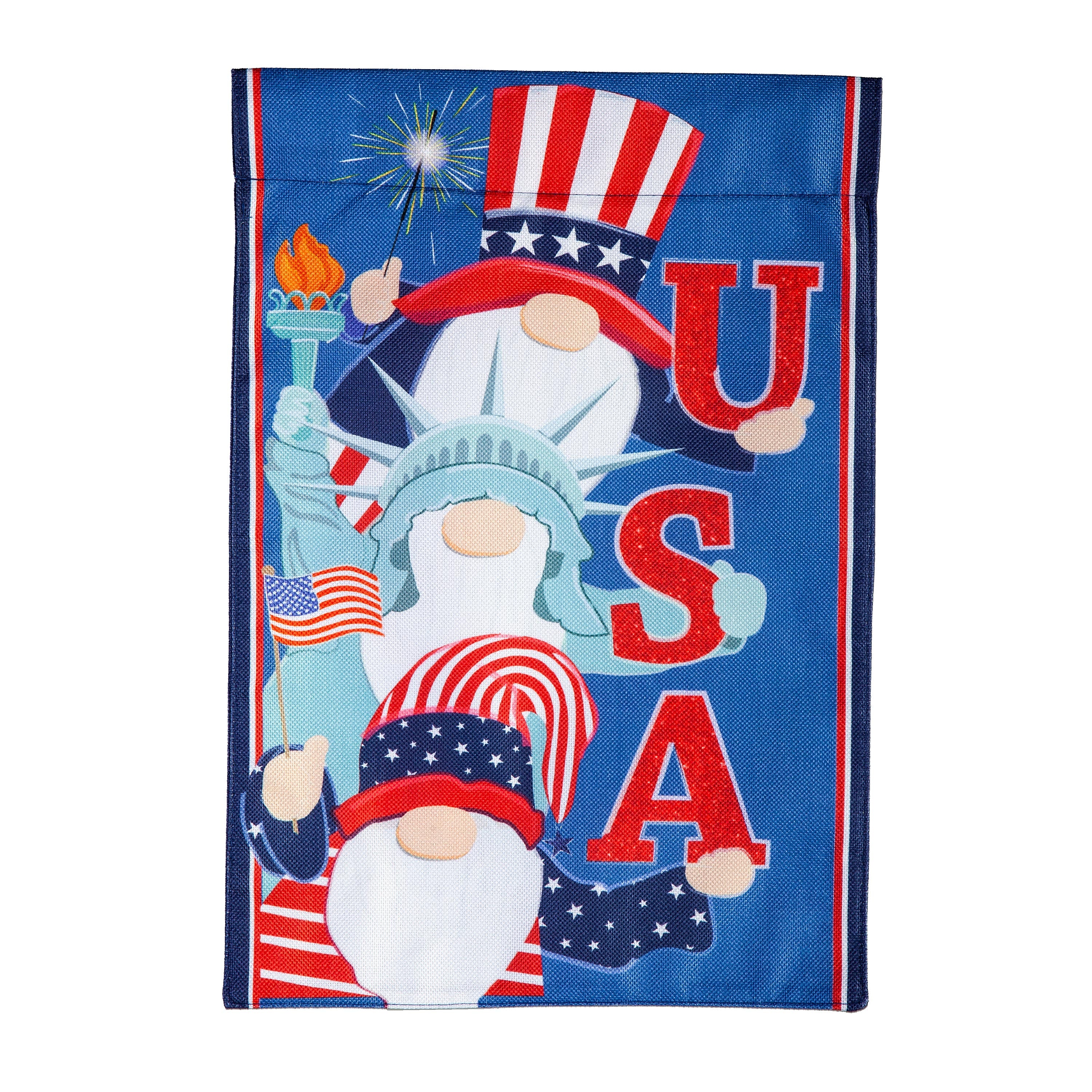 Burlap 4-Season Flags w/ Flag Stand, Set of 7, Welcome - Sports Collectibles, Sports Memorabilia, Sports Fan Shop, Sports Gifts