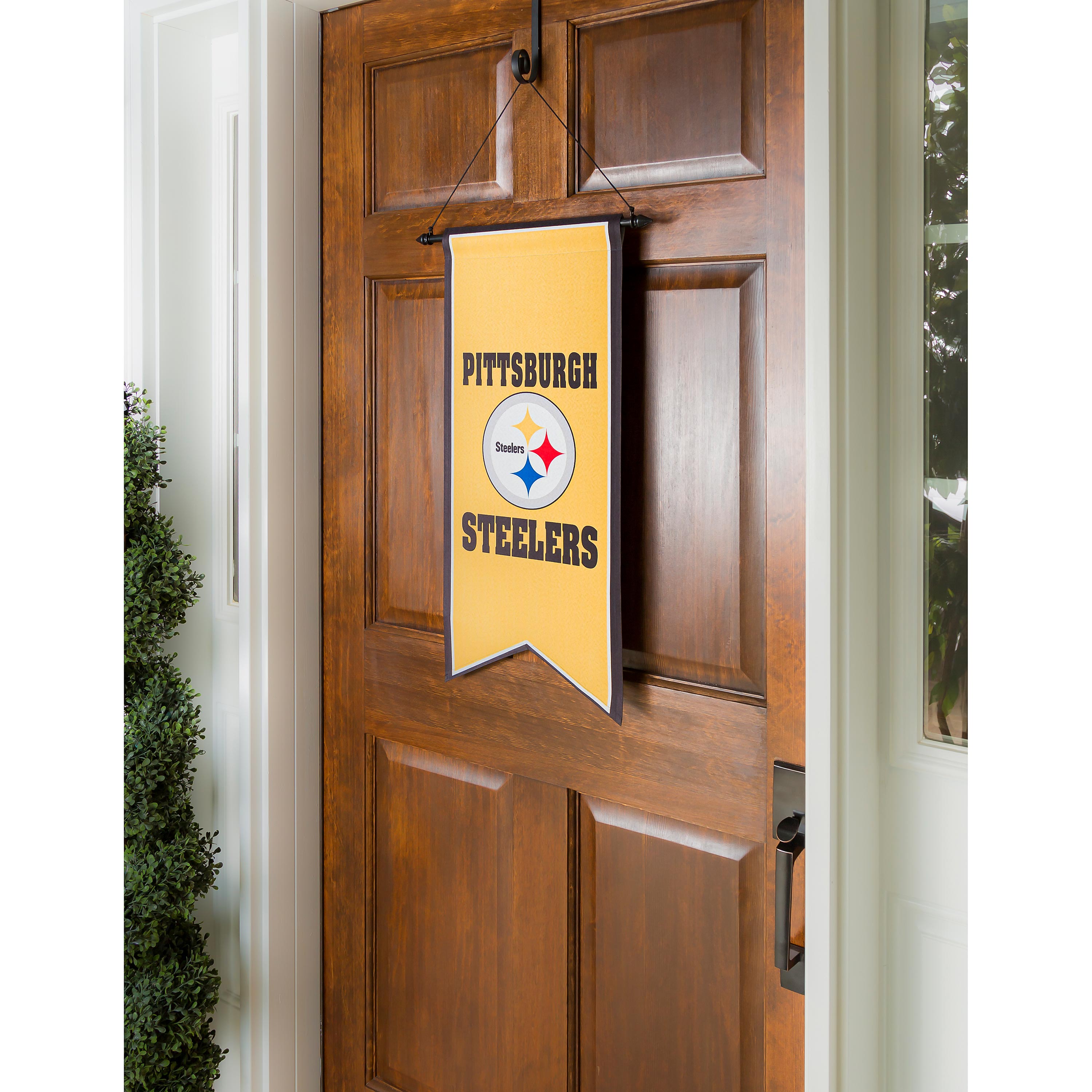 Pittsburgh Steelers, Flag Banner - Sports Collectibles, Sports Memorabilia, Sports Fan Shop, Sports Gifts