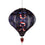 God Bless the USA Solar Lit Burlap Balloon Spinner - Sports Collectibles, Sports Memorabilia, Sports Fan Shop, Sports Gifts