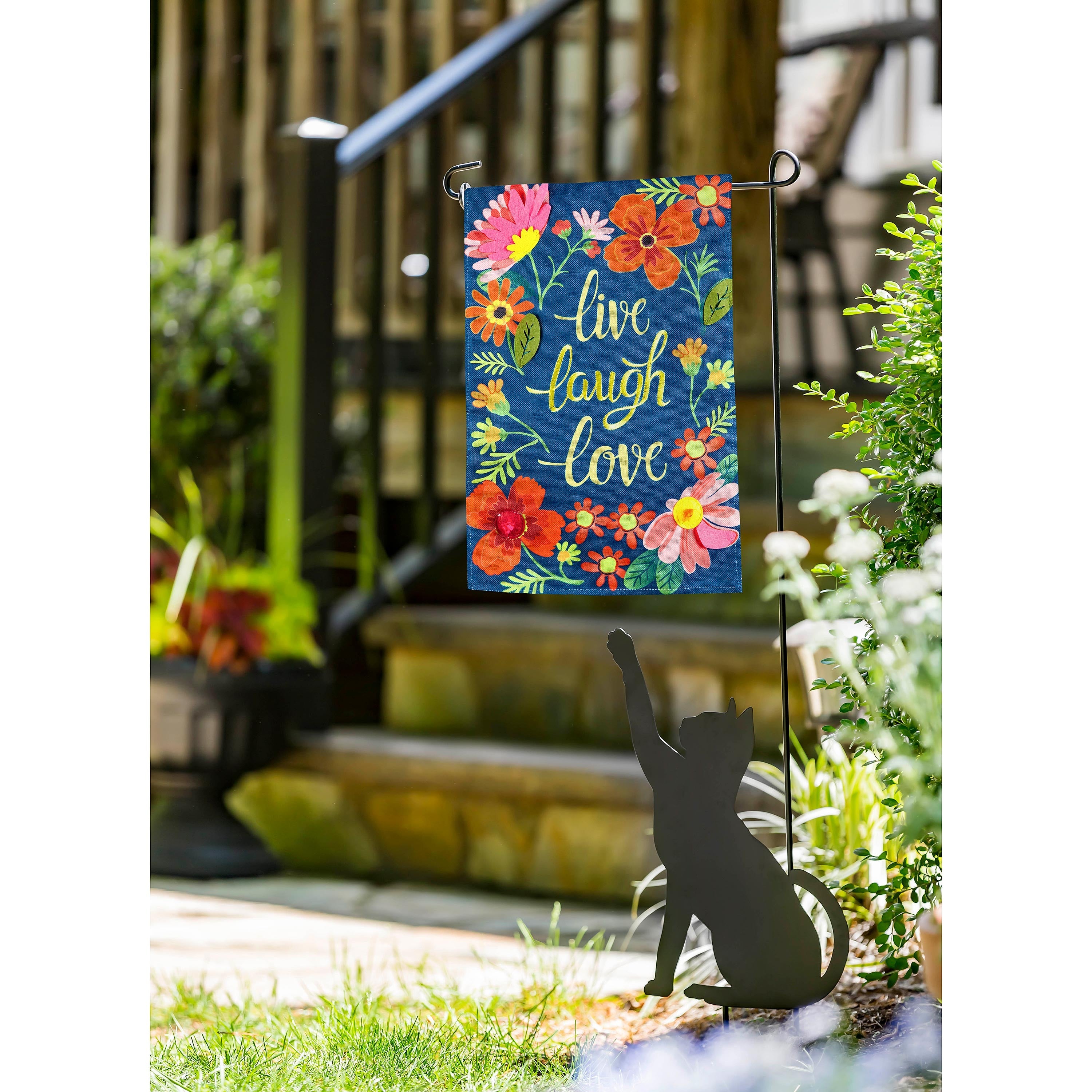 Decorative Garden Flag Stands, Cat - Sports Gifts, Sports Memorabilia, Sports Collectibles, Fan Shop