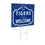 University of Memphis Coroplast Yard Sign, "Fans Welcome"