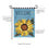 Welcome Friends Leopard Sunflower Burlap Garden Flag - Sports Collectibles, Sports Memorabilia, Sports Fan Shop, Sports Gifts