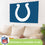 Indianapolis Colts Single Sided Flag w/ 2 Grommets, 3'x5' - Sports Gifts, Sports Memorabilia, Sports Collectibles, Fan Shop