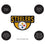NFL Shaped Coir Door Mat, Steelers - Sports Collectibles, Sports Memorabilia, Sports Fan Shop, Sports Gifts