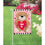 Valentine's Bear Applique Garden Flag