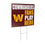Washington Commanders Coroplast Yard Sign "Fans Play Here" - Sports Collectibles, Sports Memorabilia, Sports Fan Shop, Sports Gifts