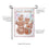 Season's Greeting Gingerbread Reversible Suede Garden Flag - Sports Collectibles, Sports Memorabilia, Sports Fan Shop, Sports Gifts