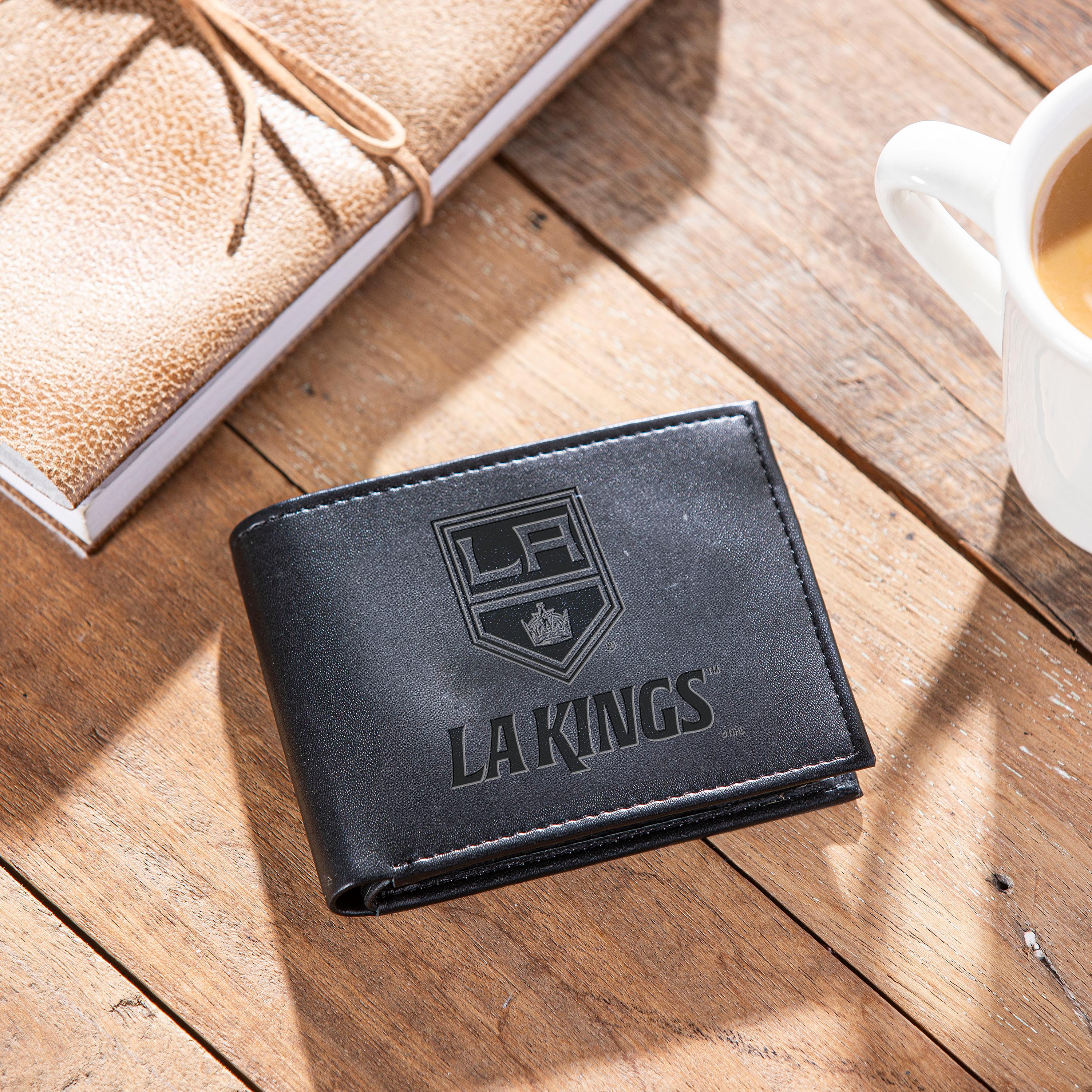 Los Angeles Kings, Bi-Fold Wallet, Black - Sports Collectibles, Sports Memorabilia, Sports Fan Shop, Sports Gifts