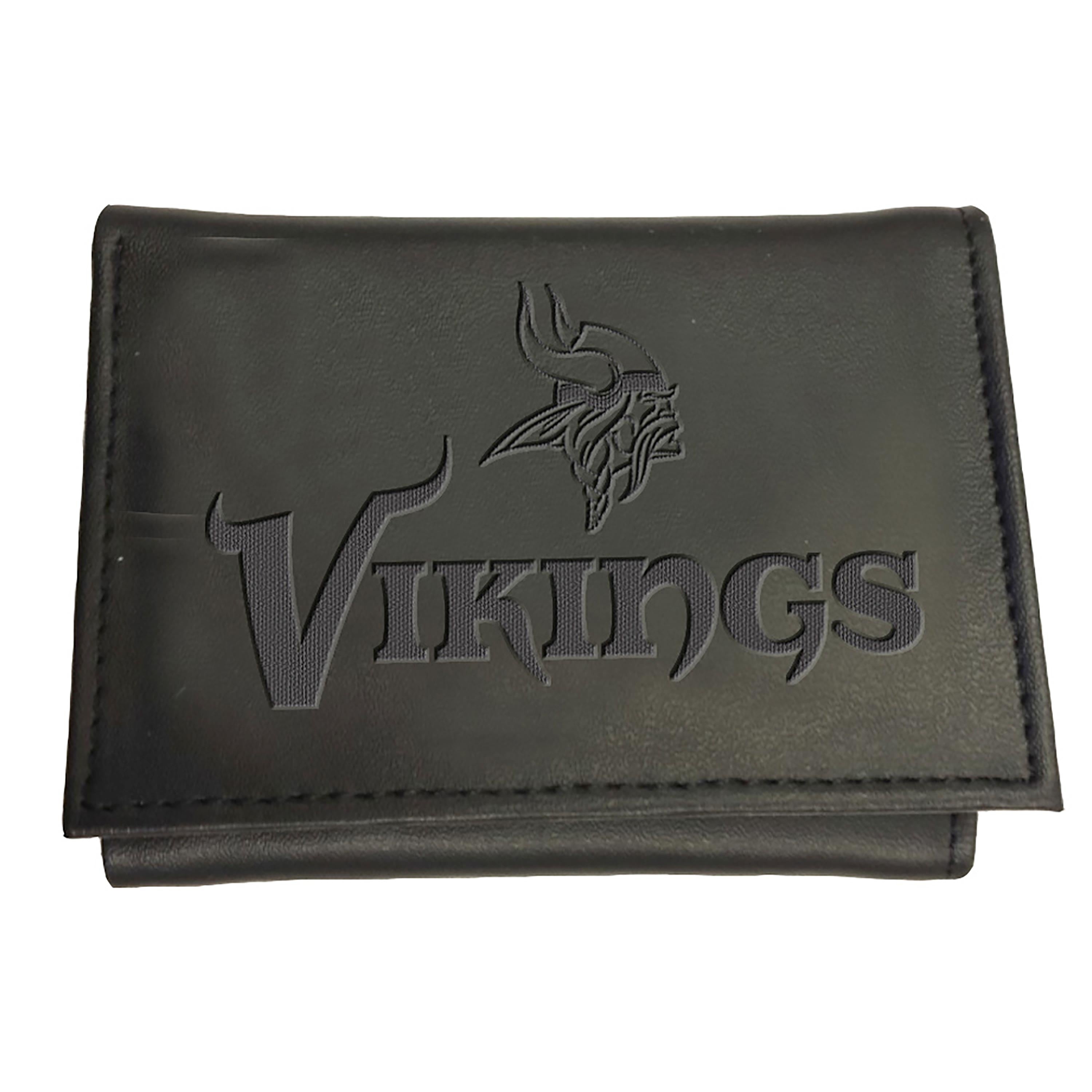 Wallet, Tri-Fold, Minnesota Vikings - Sports Gifts, Sports Memorabilia, Sports Collectibles, Fan Shop