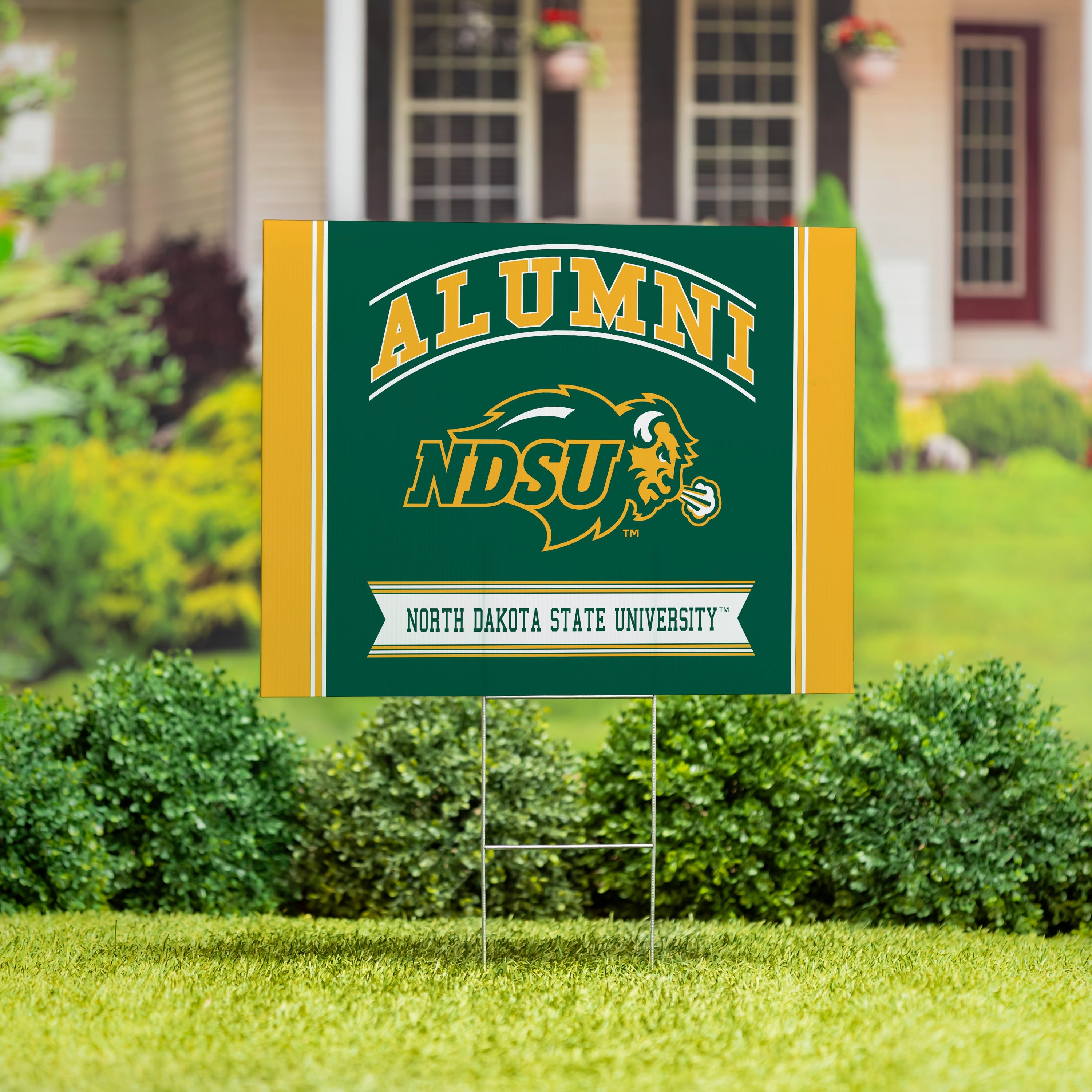 North Dakota State University Coroplast Yard Sign Alumni