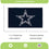 Dallas Cowboys Single Sided Estate Flag with 2 Grommets, 3'x5' - Sports Gifts, Sports Memorabilia, Sports Collectibles, Fan Shop