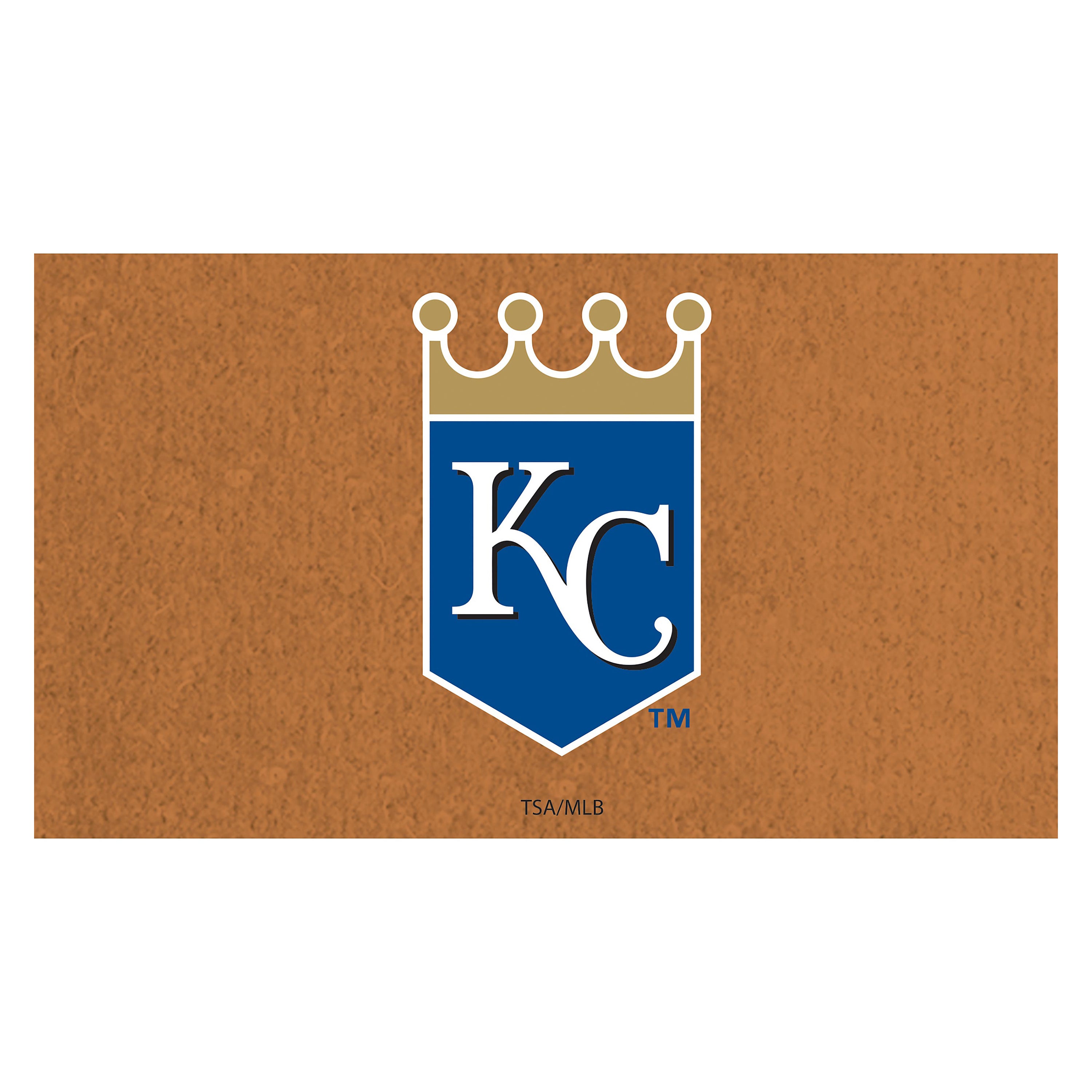 Kansas City Royals Coir Mat 16"x28" - Sports Collectibles, Sports Memorabilia, Sports Fan Shop, Sports Gifts
