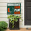 University of Miami Coroplast Yard Sign "Fans Play Here" - Sports Collectibles, Sports Memorabilia, Sports Fan Shop, Sports Gifts