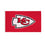 Kansas City Chiefs Single Sided Estate Flag with 2 Grommets, 3'x5' - Sports Collectibles, Sports Memorabilia, Sports Fan Shop, Sports Gifts