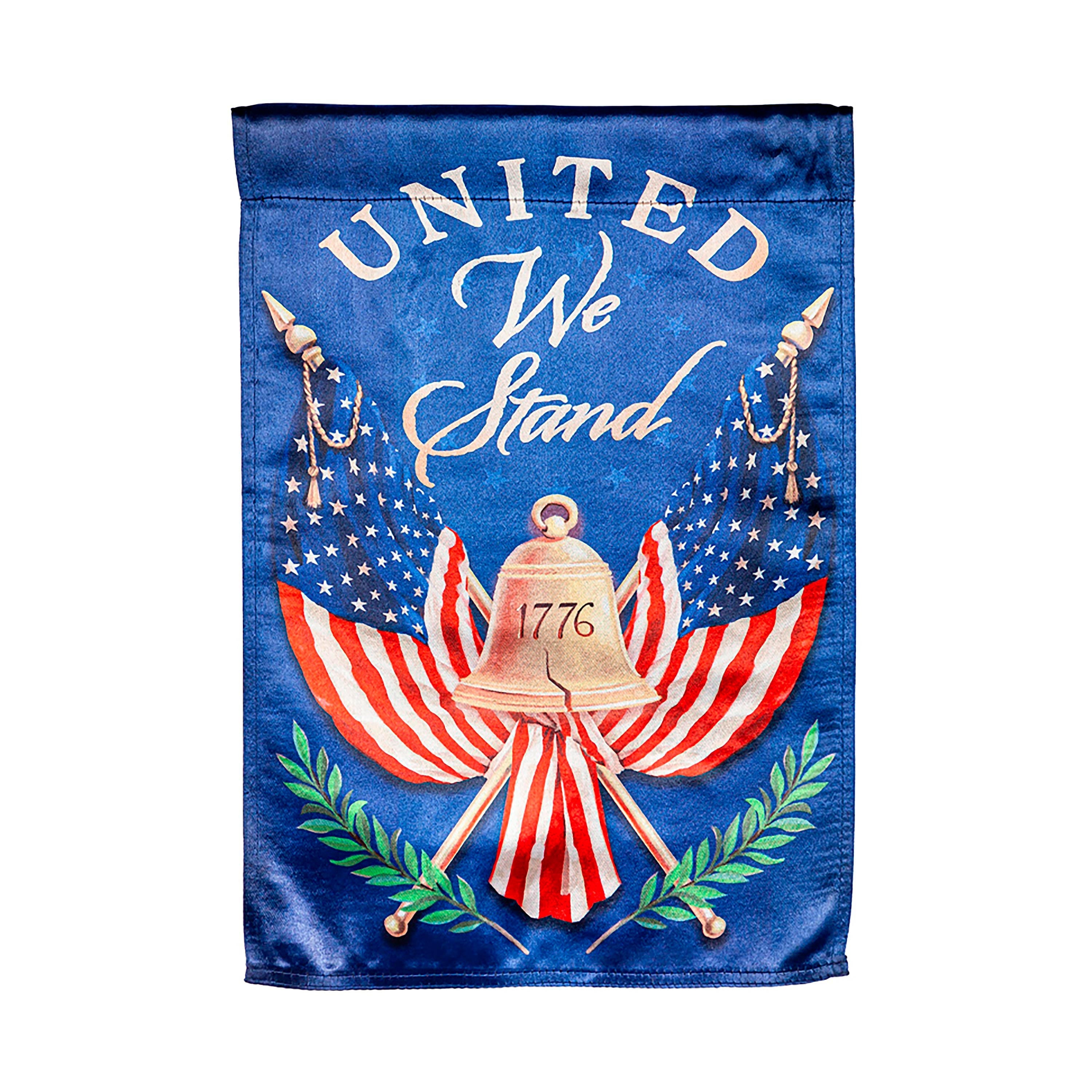 United We Stand Garden Lustre Flag, SNL - Sports Collectibles, Sports Memorabilia, Sports Fan Shop, Sports Gifts