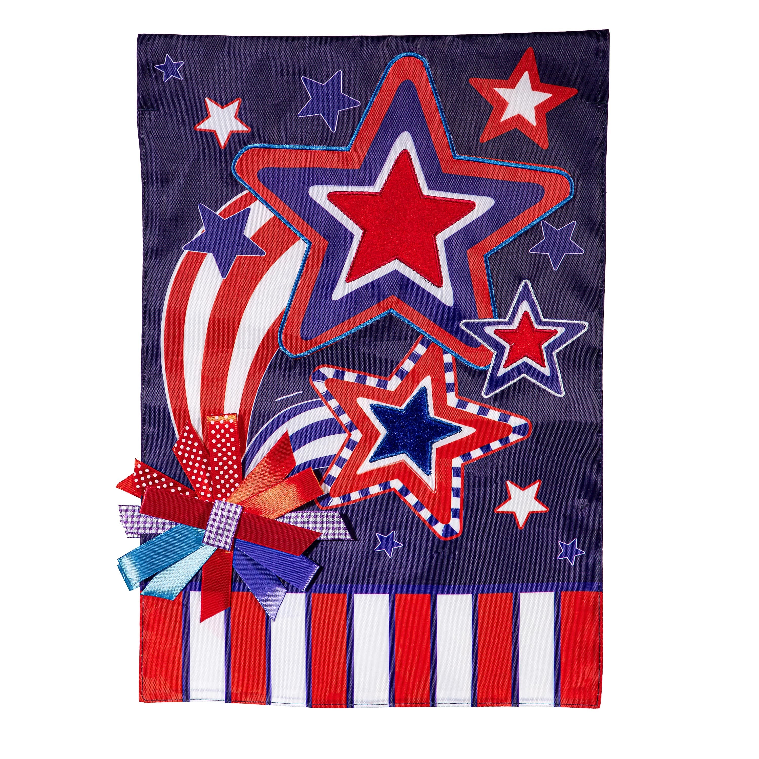 Stars and Stripes Applique Garden Flag - Sports Collectibles, Sports Memorabilia, Sports Fan Shop, Sports Gifts