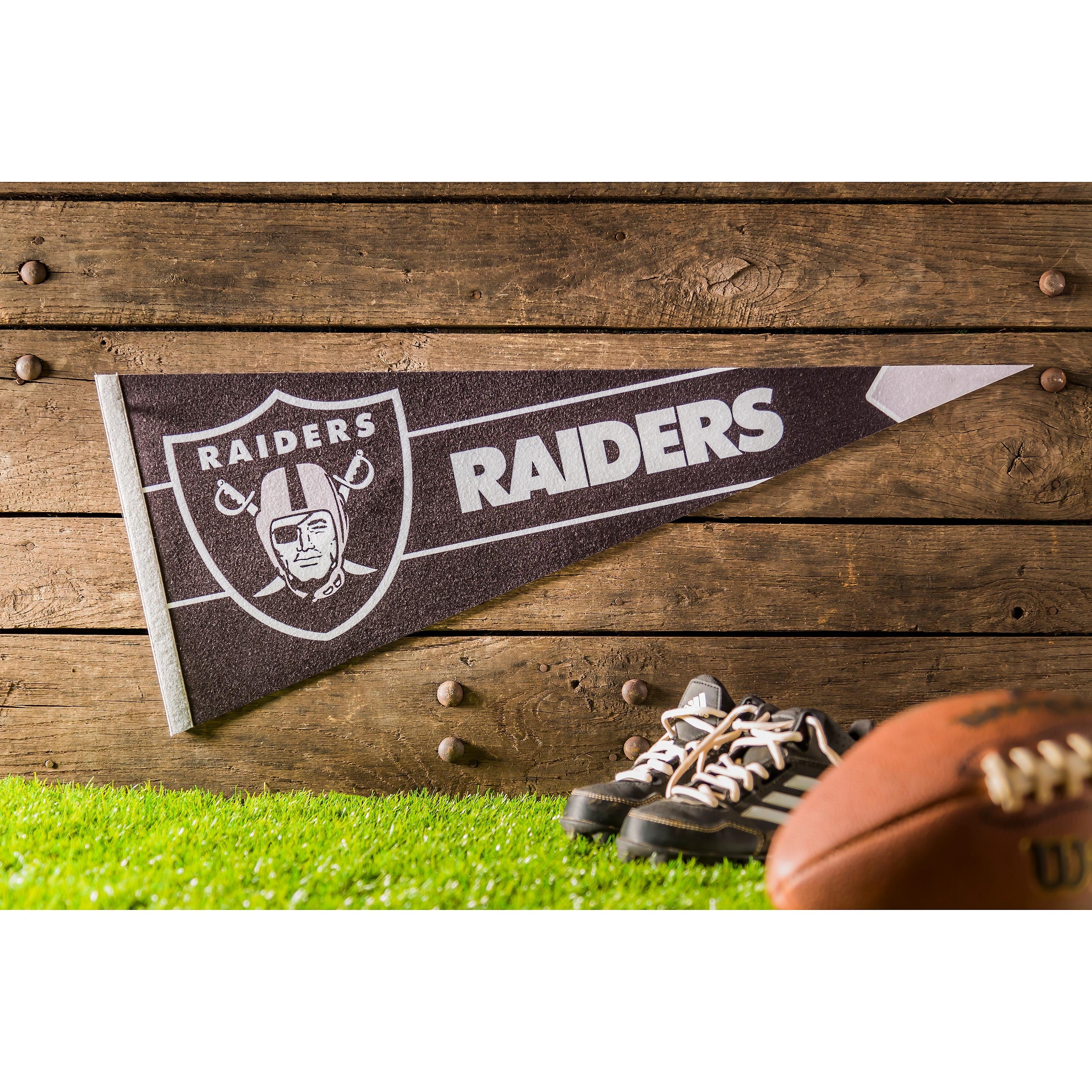 Las Vegas Raiders, Pennant Flag - Sports Collectibles, Sports Memorabilia, Sports Fan Shop, Sports Gifts